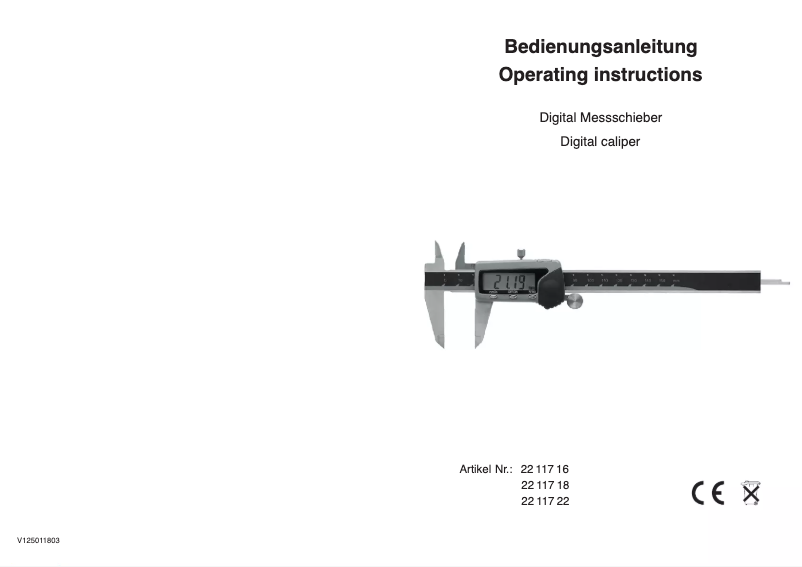 Page 1 de la notice Manuel utilisateur Horex 2211718