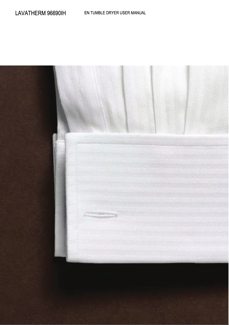 Image de la première page du manuel de l'appareil T96690IH