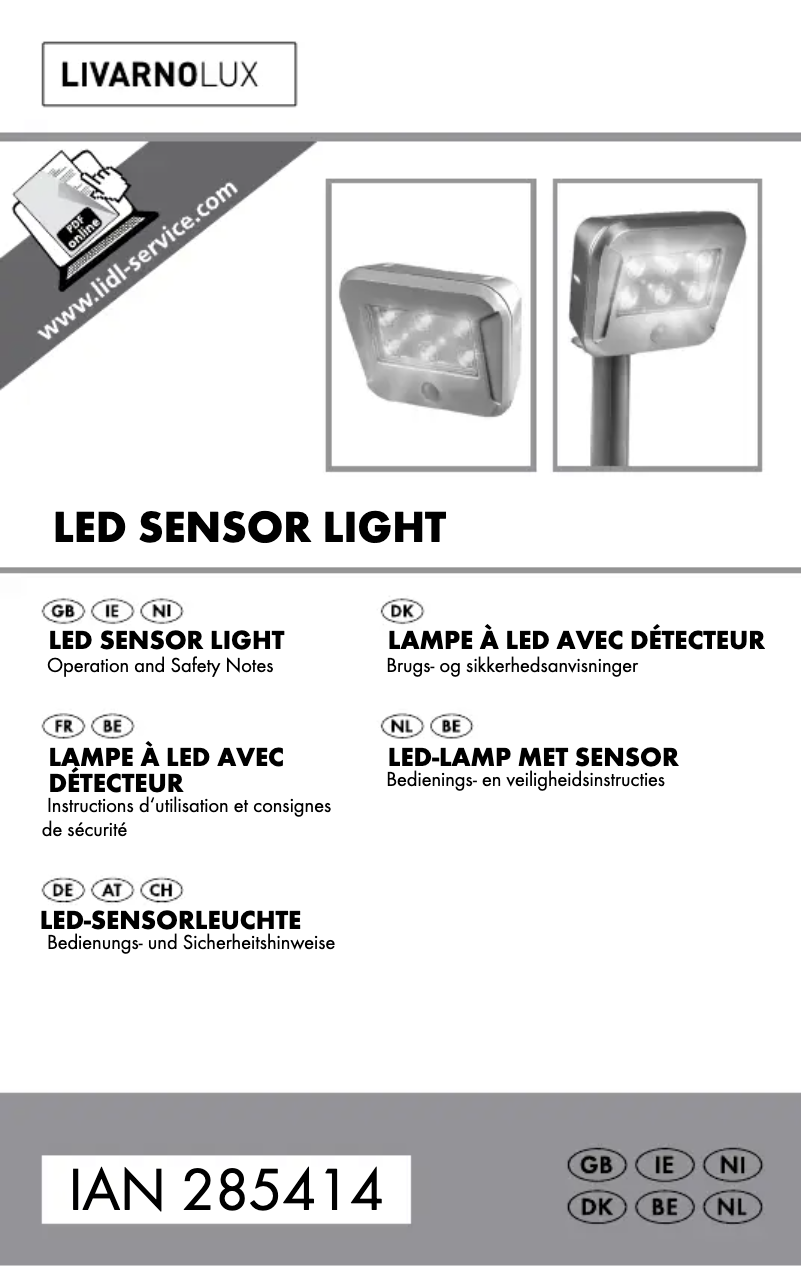 Image de la première page du manuel de l'appareil Z31685A