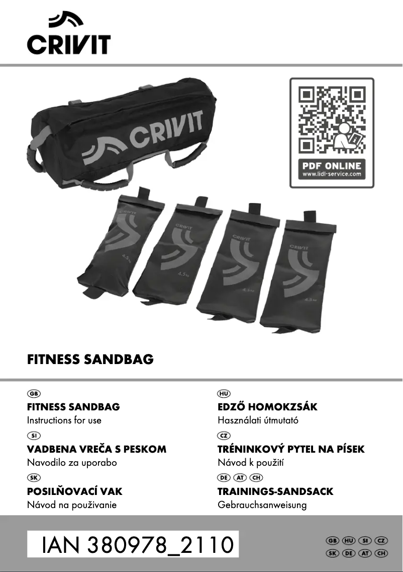 Image de la première page du manuel de l'appareil IAN 380978