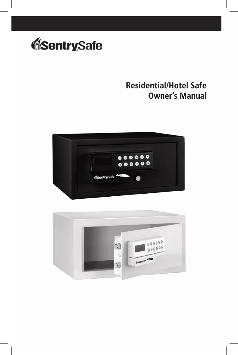 Page n°1 - Manuel utilisateur Sentry H060ES