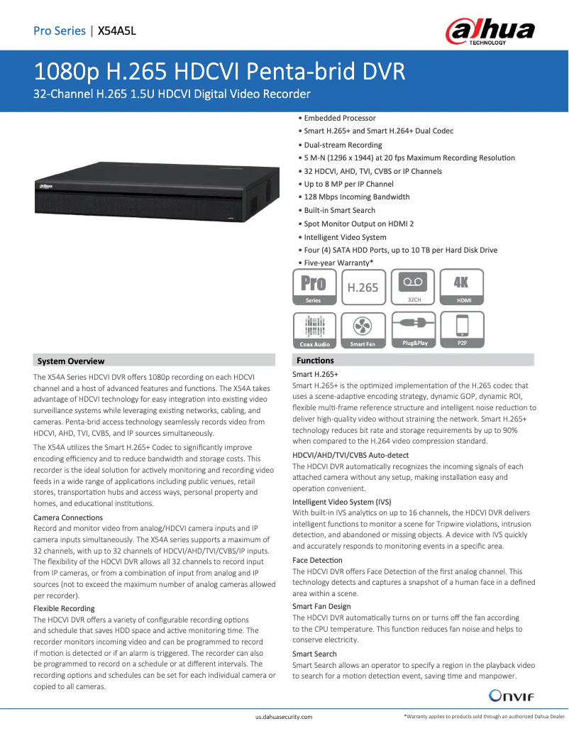 Image de la première page du manuel de l'appareil X54A5L4