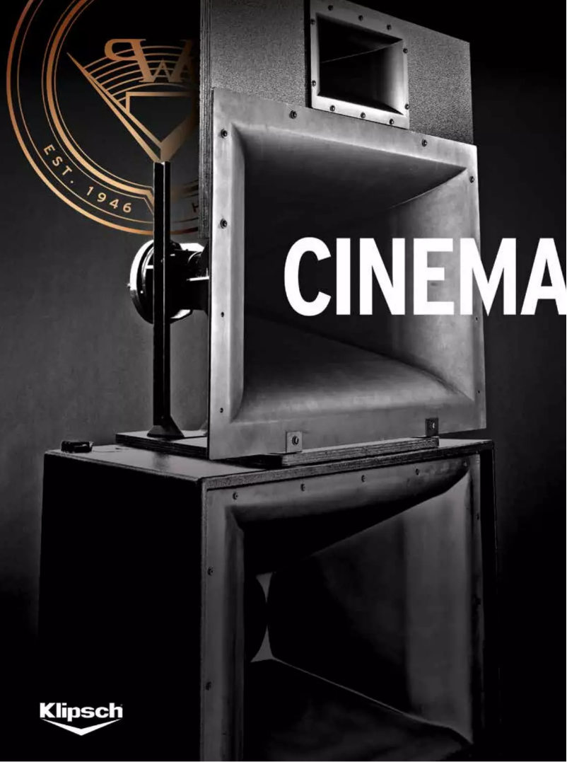 Page n°1 - Brochure Klipsch IC-525-T