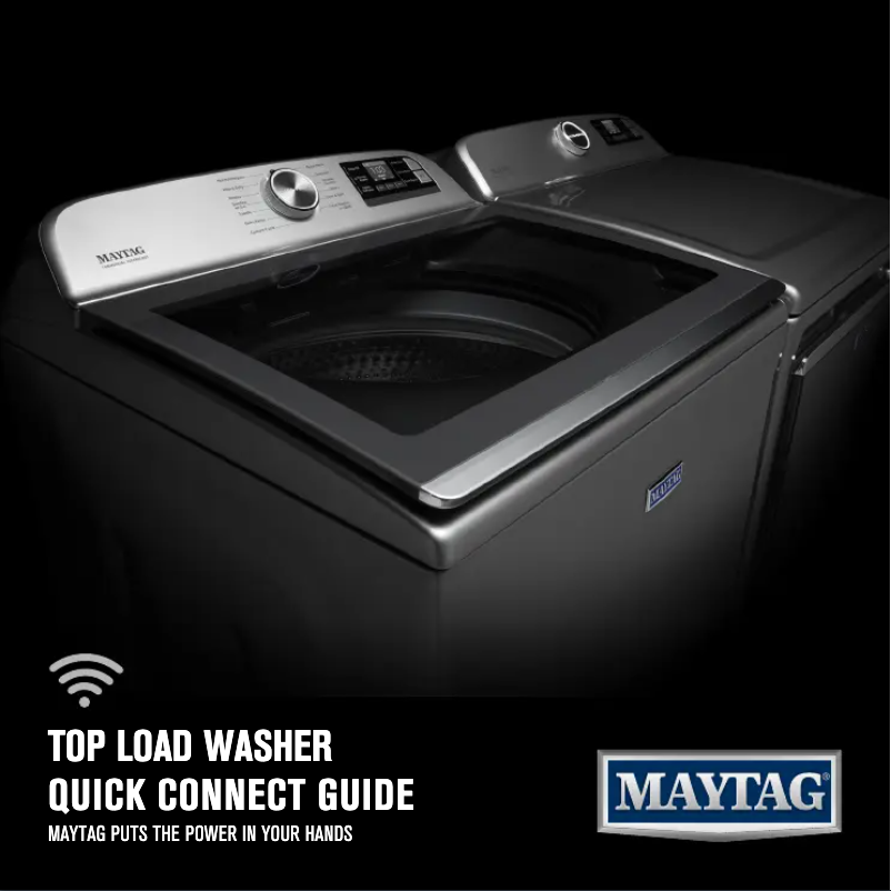 Page n°1 - Instructions / montage Maytag MVW6230HW