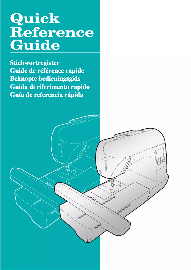 Page n°1 - Manuel utilisateur Brother SB7900E