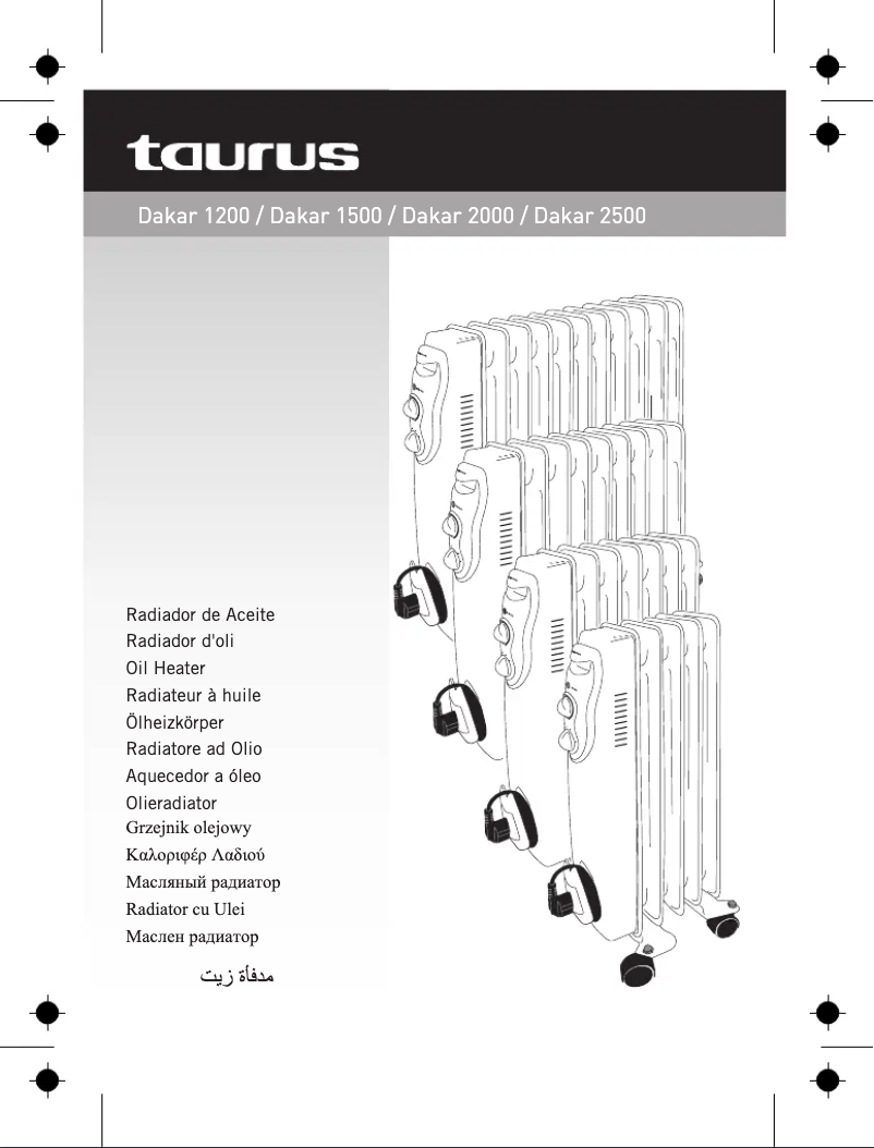 Página 1 del manual Manual de usuario Taurus Dakar 1200