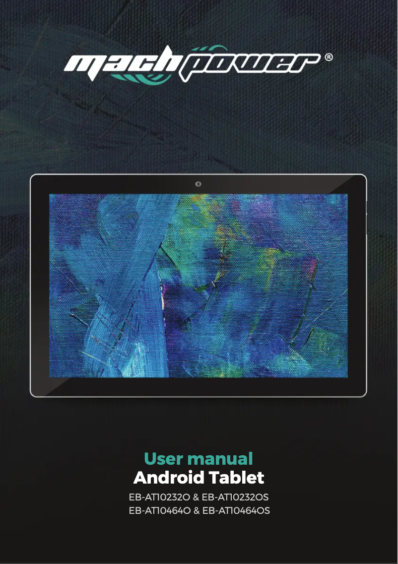 Image de la première page du manuel de l'appareil EB-AT10232O