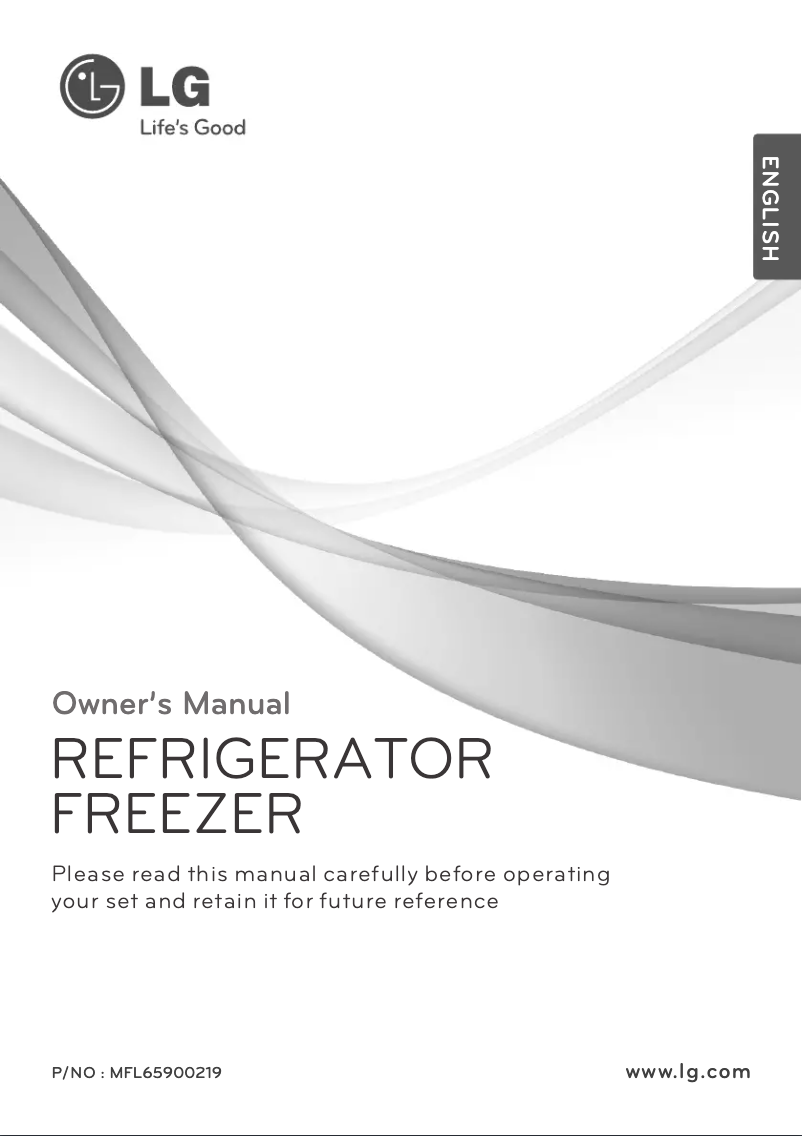 Page 1 de la notice Manuel utilisateur LG GN-V301SLC