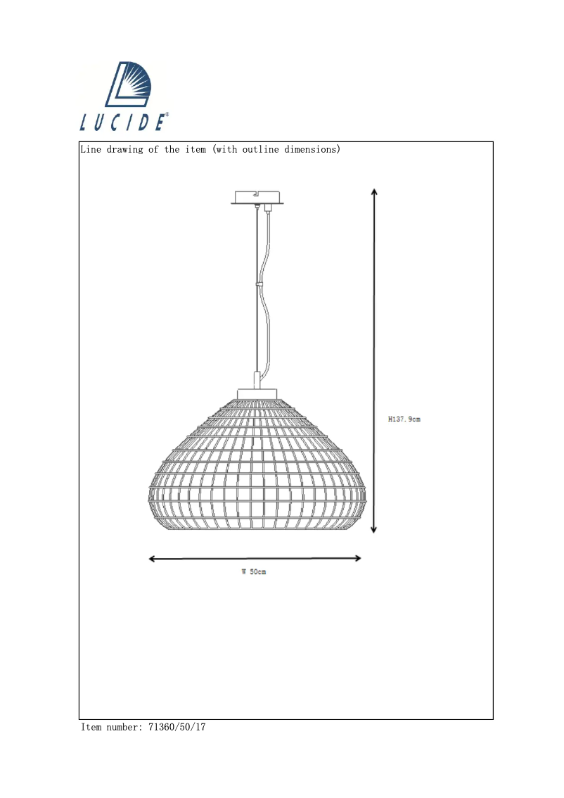 Página 1 del manual Manual de usuario Lucide Moino 71360/50/17