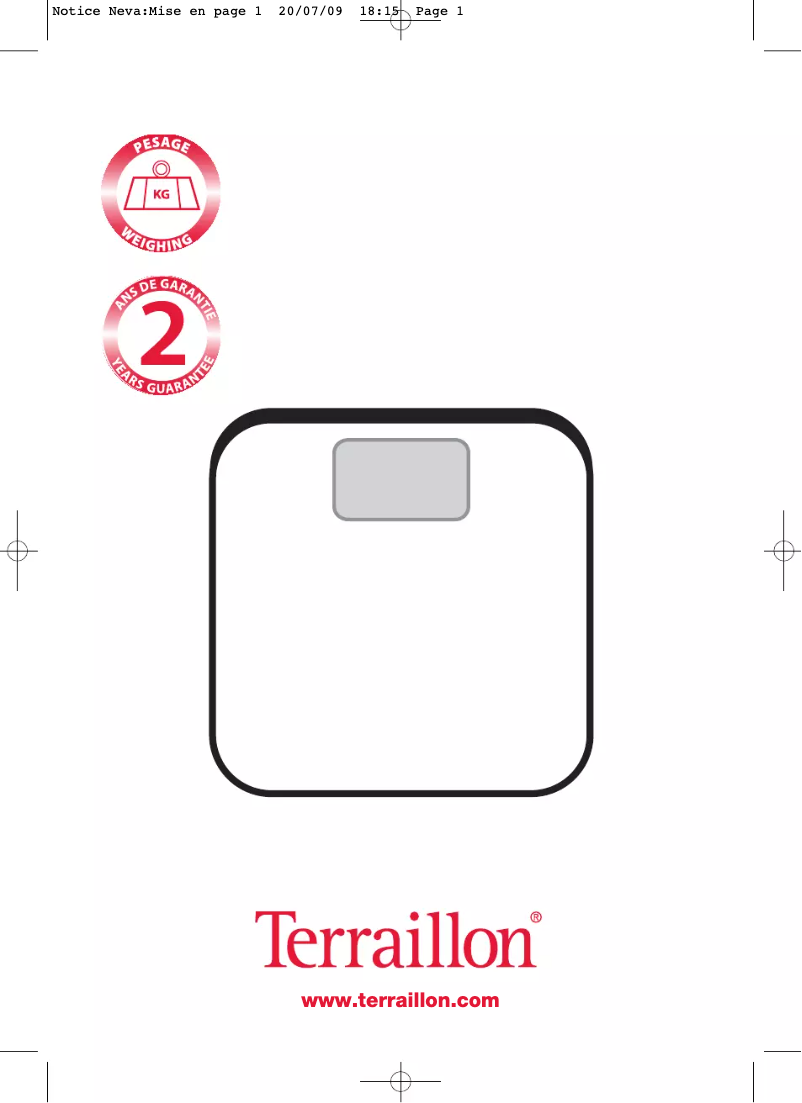 Image de la première page du manuel de l'appareil Graphis Memory