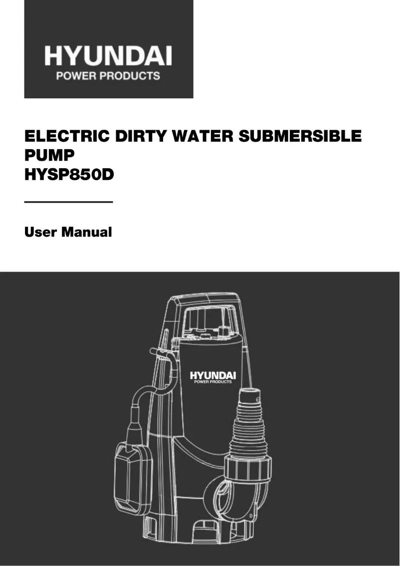 Page 1 de la notice Manuel utilisateur Hyundai HYSP850D