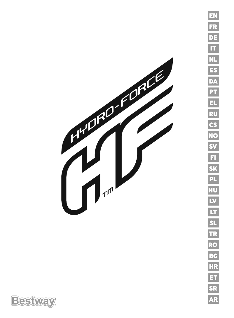 Image de la première page du manuel de l'appareil Hydro-Force 65395