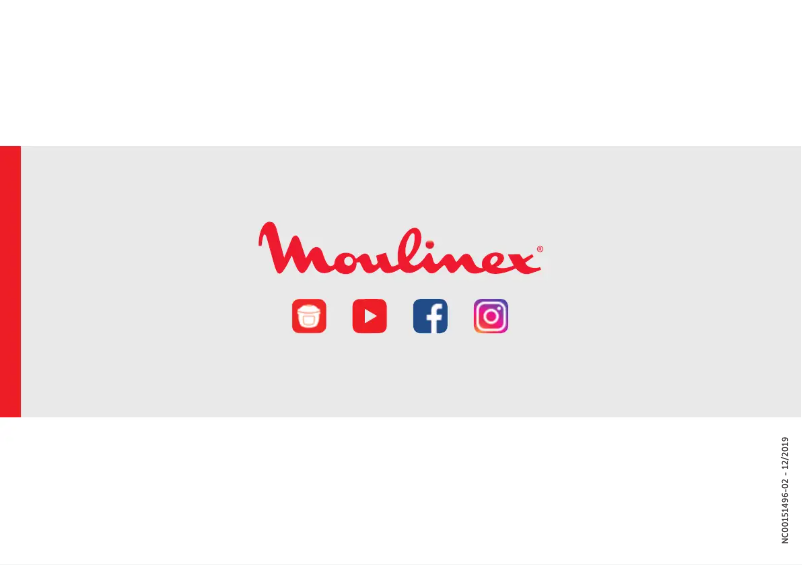 Page 1 de la notice Manuel utilisateur Moulinex Cookeo Touch