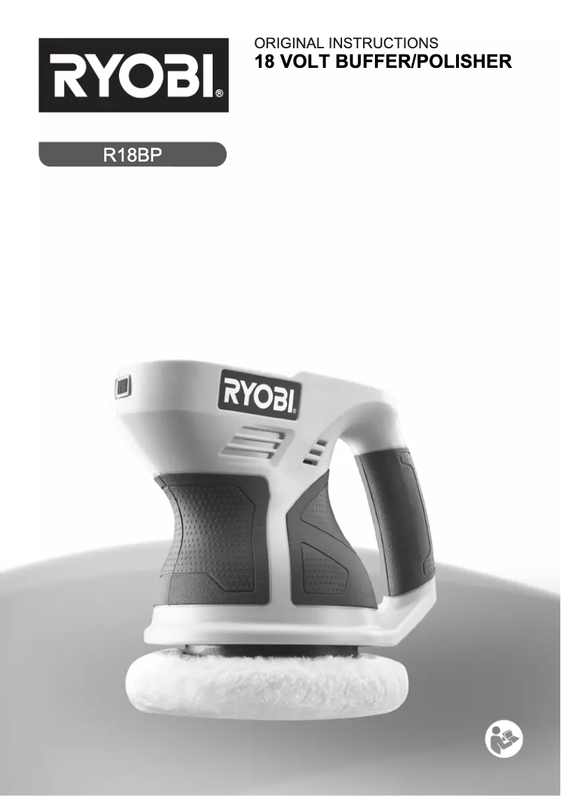 Page 1 de la notice Manuel utilisateur RYOBI One+ R18BP