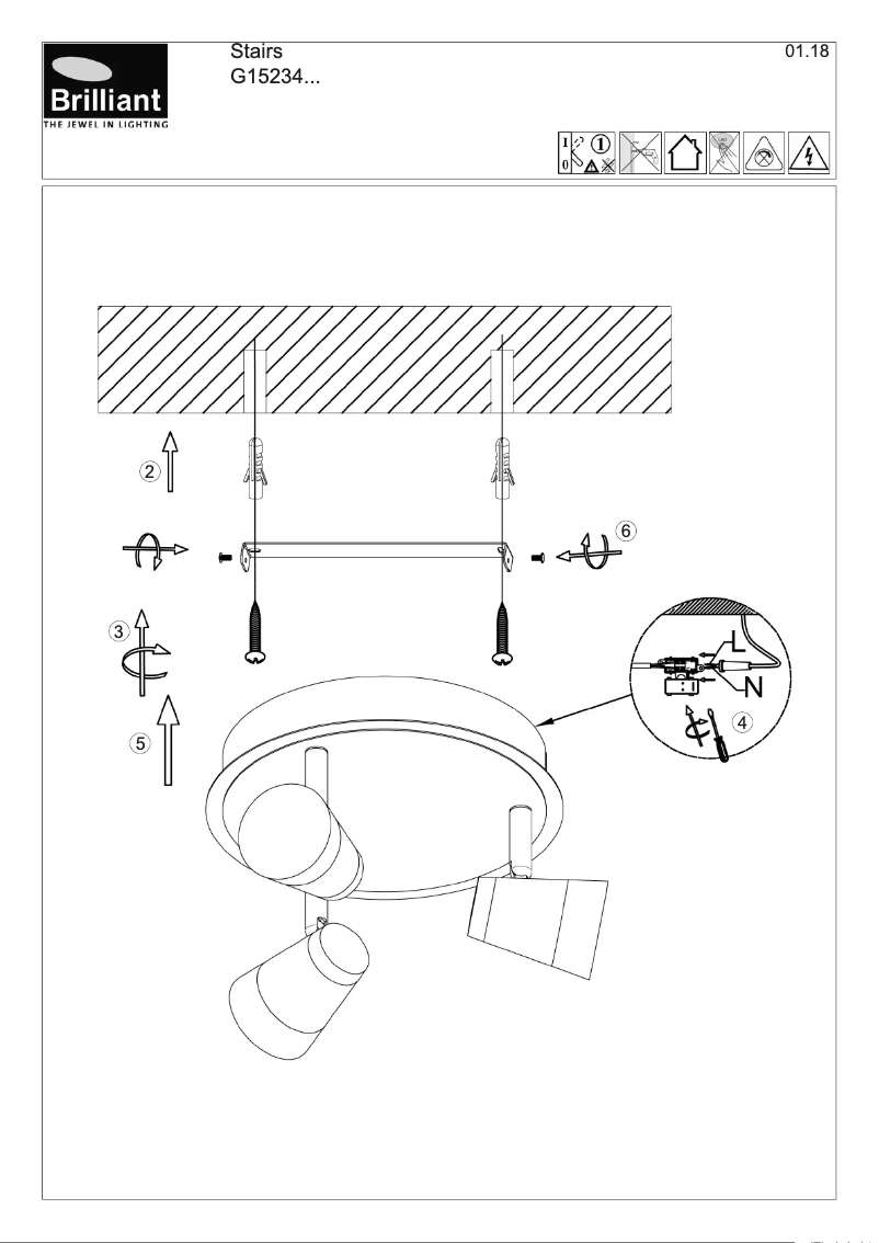 Image de la première page du manuel de l'appareil Stairs