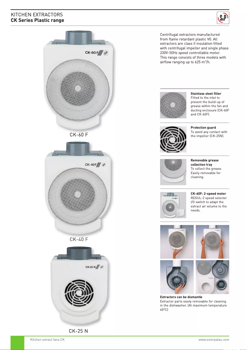 Image de la première page du manuel de l'appareil CK-60 F