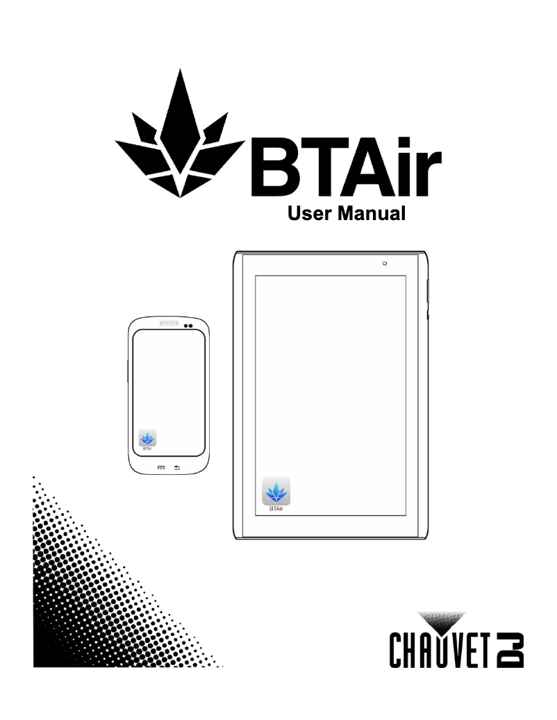 Image de la première page du manuel de l'appareil BTAir