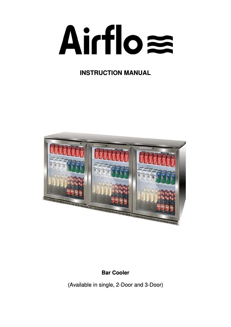 Page 1 de la notice Manuel utilisateur Airflo AFF333