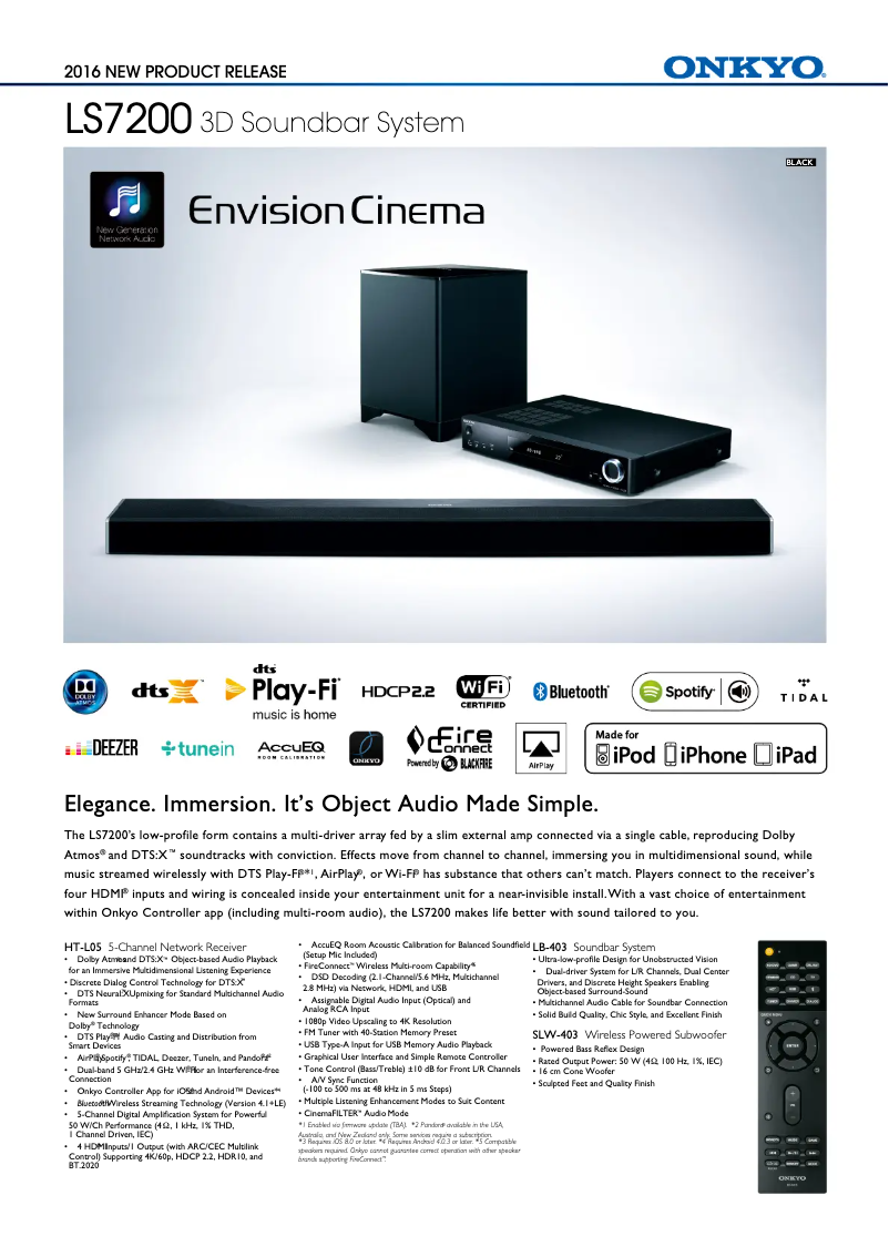 Image de la première page du manuel de l'appareil LS7200