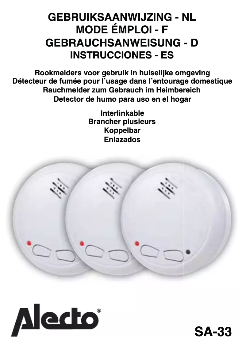 Image de la première page du manuel de l'appareil SA-66