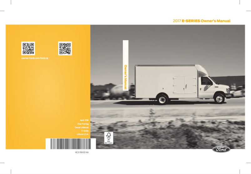 Imagen de la primera página del manual del dispositivo E-Series (2017)