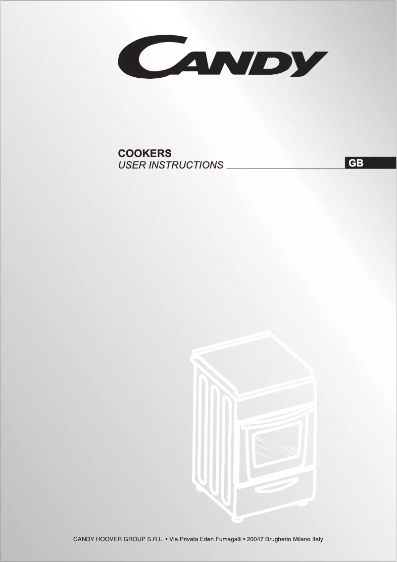Image de la première page du manuel de l'appareil CGG6621STHW