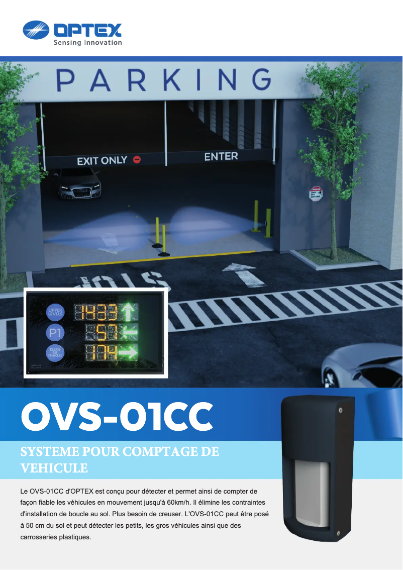 Image de la première page du manuel de l'appareil OVS-01CC