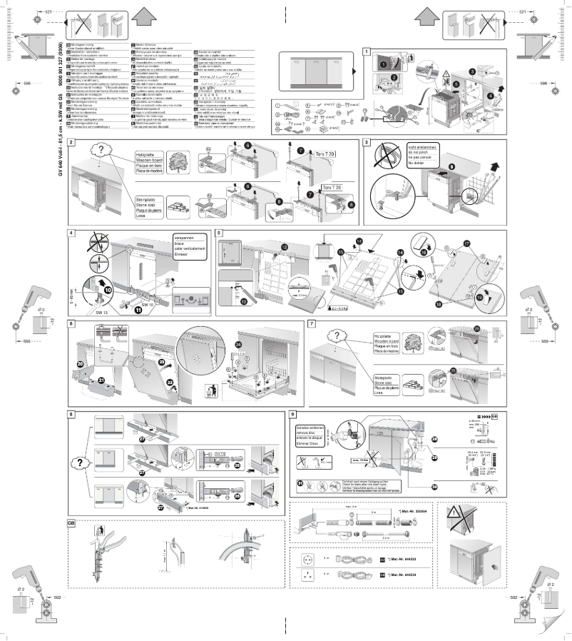 Image de la première page du manuel de l'appareil SN636X00KG
