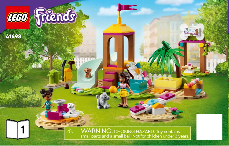 Page 1 de la notice Manuel utilisateur Lego Friends 41698