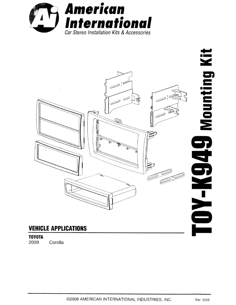 Image de la première page du manuel de l'appareil TOYK949