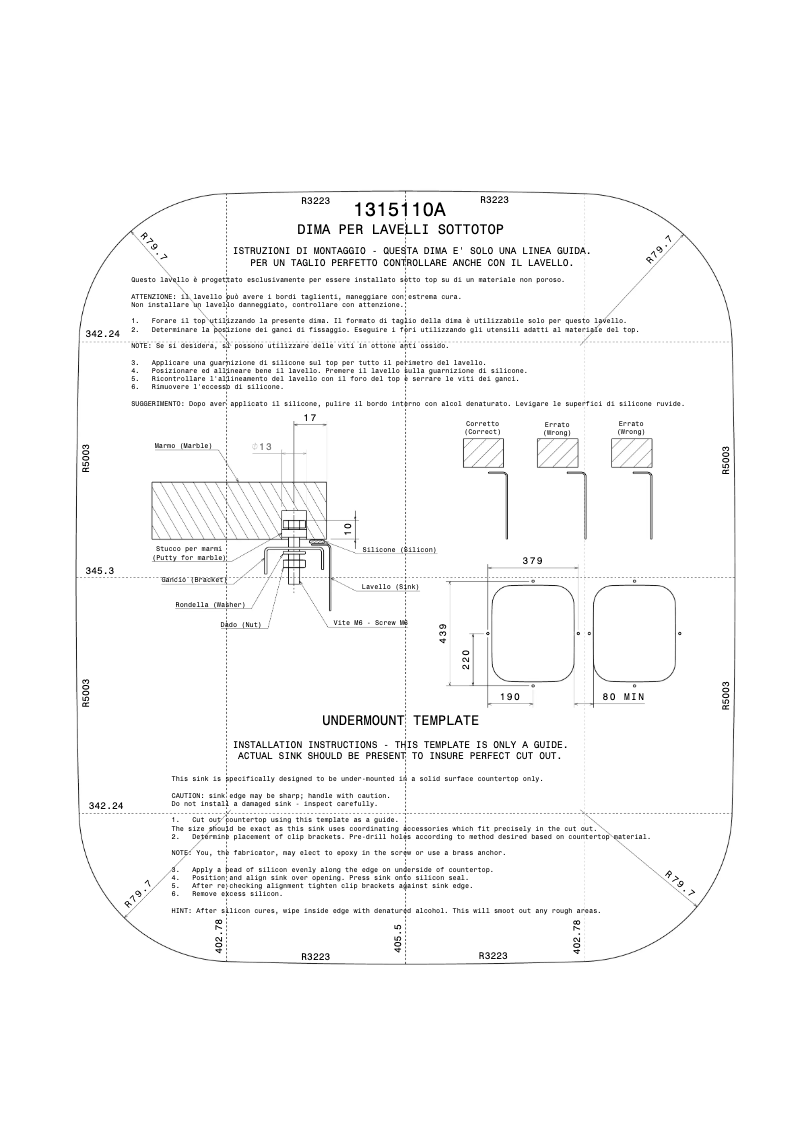Page 1 de la notice Brochure Smeg UM34