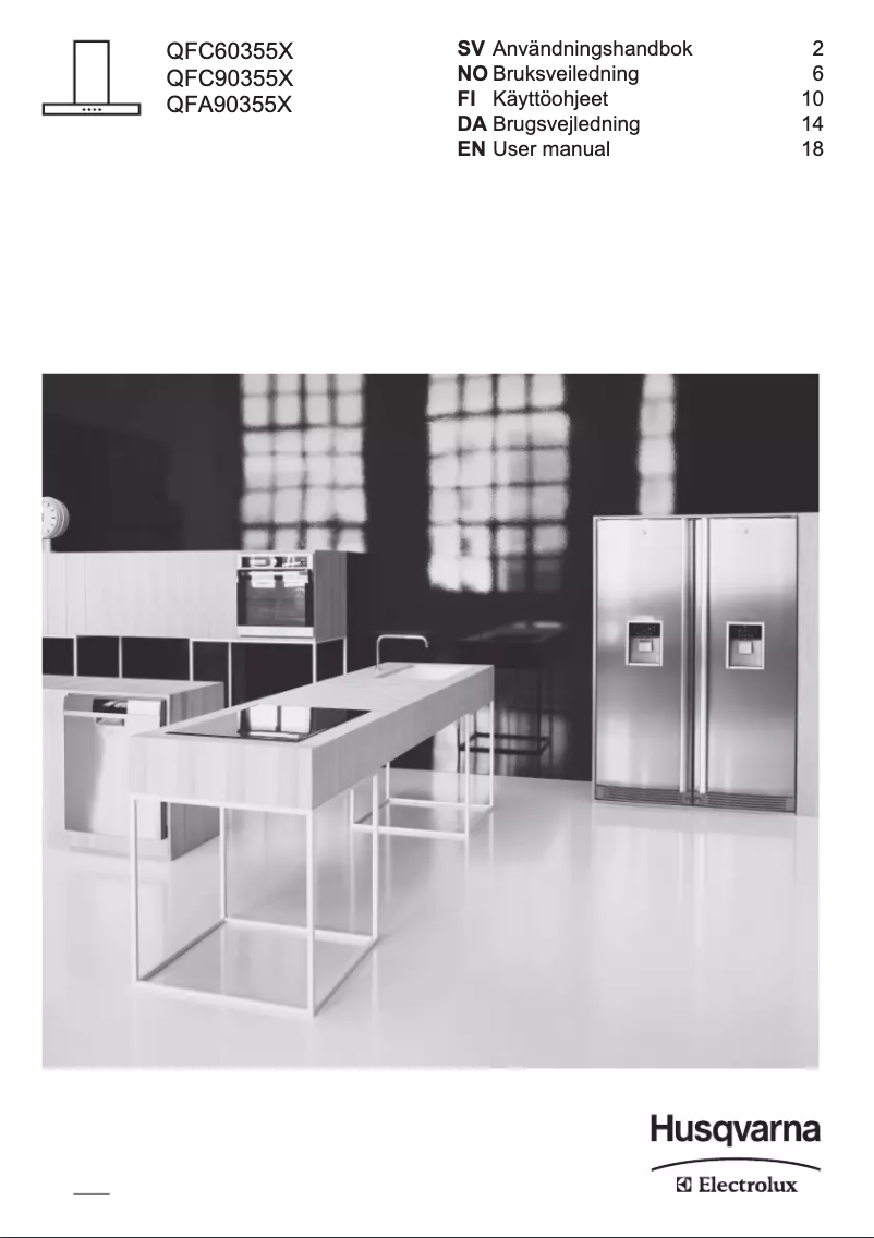 Image de la première page du manuel de l'appareil QFC60355X