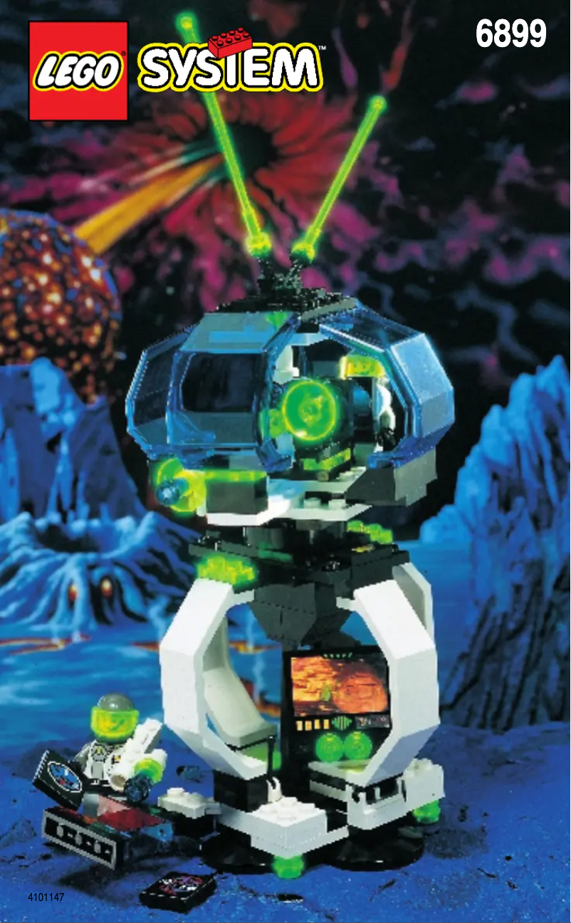 Page 1 de la notice Manuel utilisateur Lego MOBILE SPACE LAB