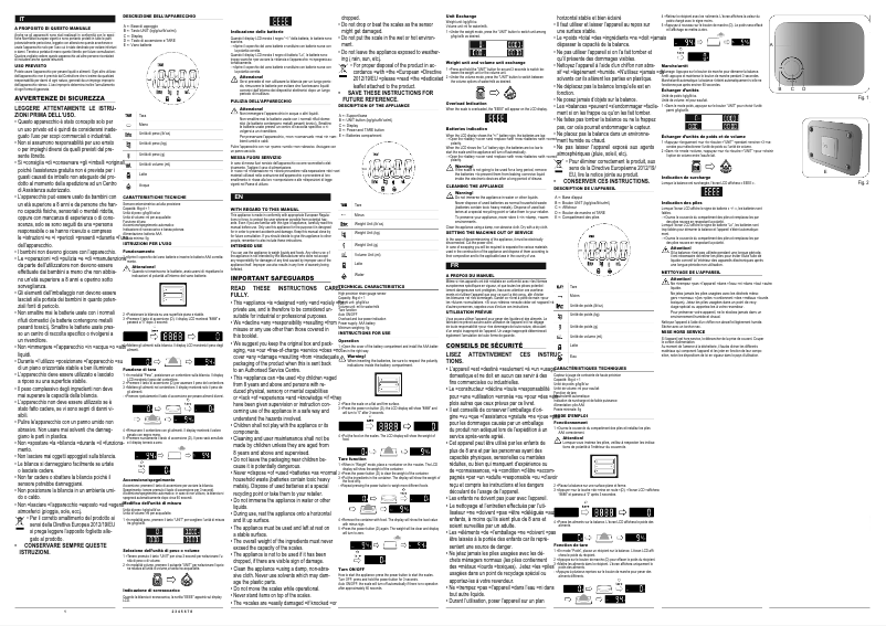 Image de la première page du manuel de l'appareil 0851/00