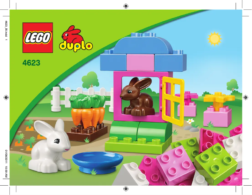 Page n°1 - Manuel utilisateur Lego ® DUPLO® Pink Brick Box