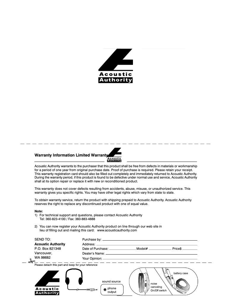Image de la première page du manuel de l'appareil ACM-800