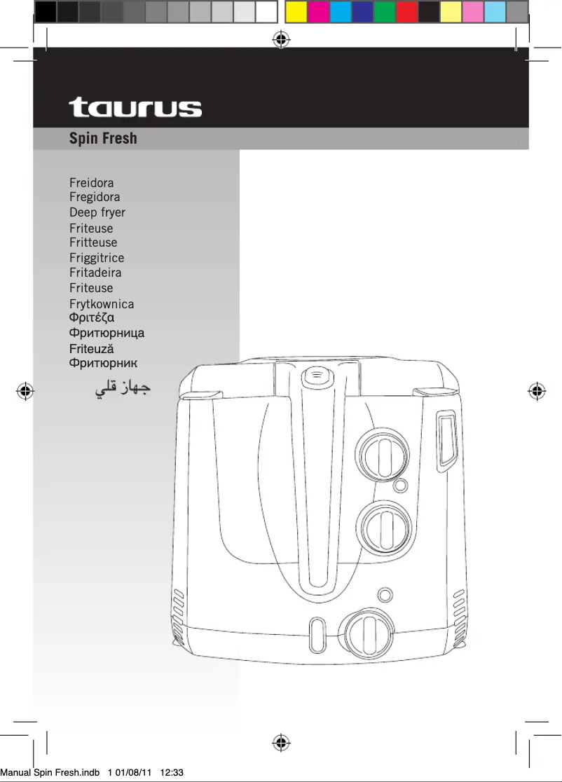 Page n°1 - Manuel utilisateur Taurus Spin Fresh