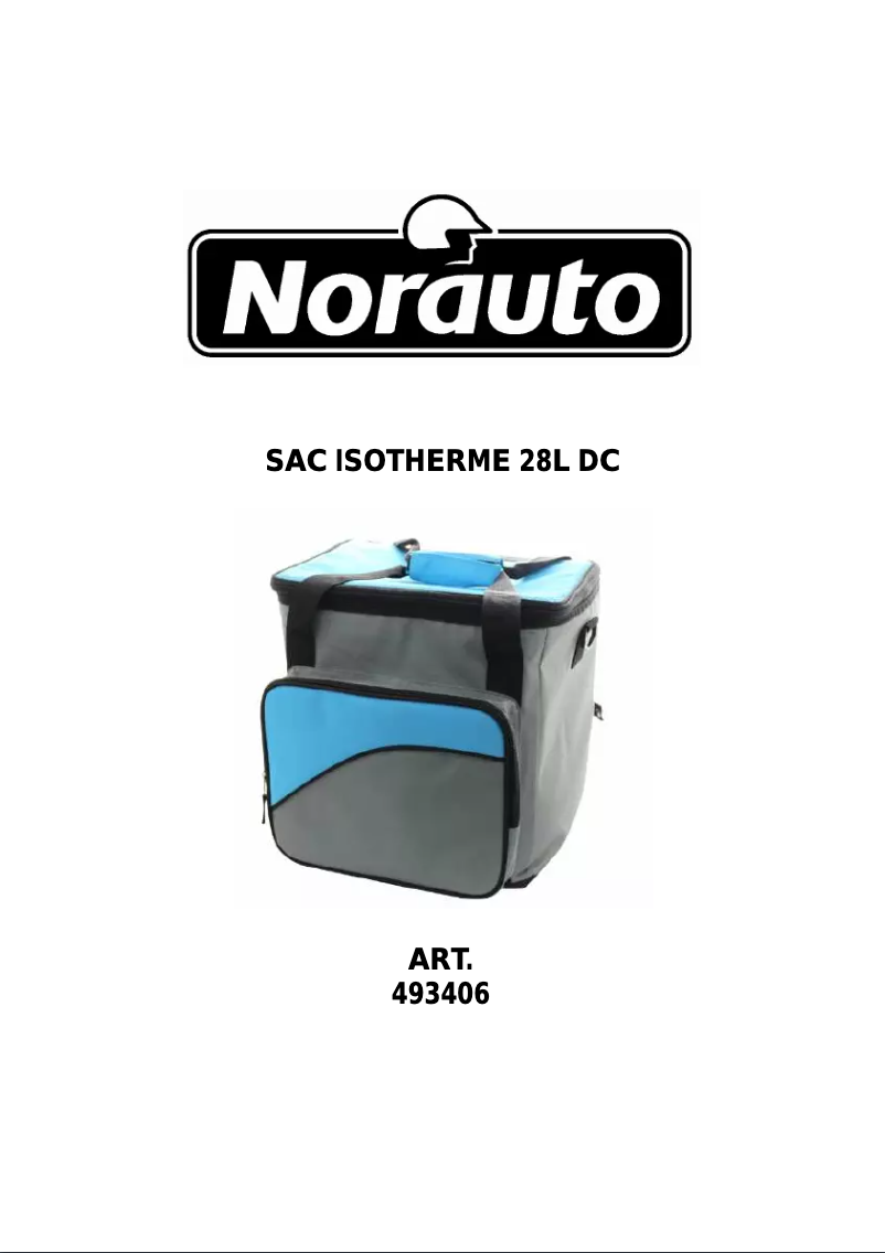 Page 1 of the manual User Manual Norauto 28L Isotherme