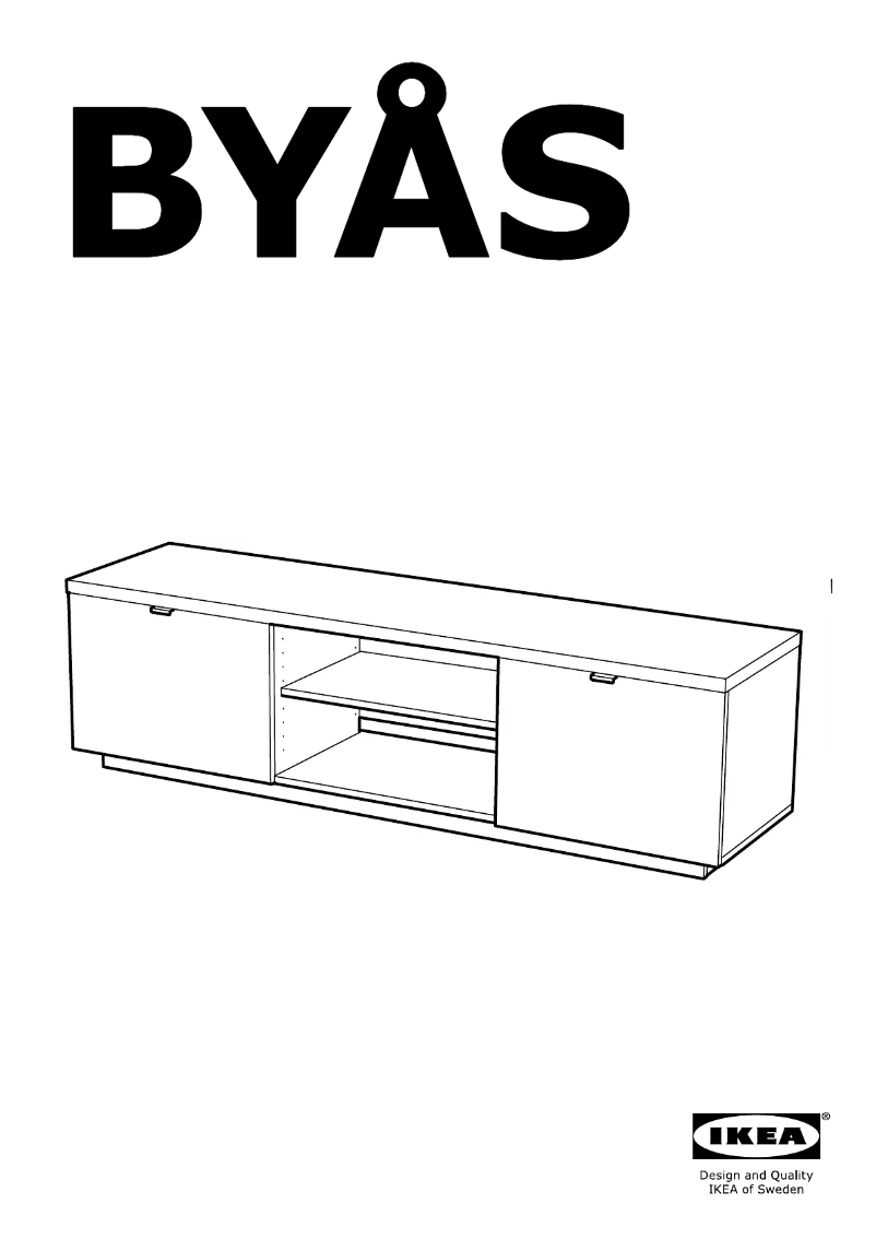 Image de la première page du manuel de l'appareil BYAS