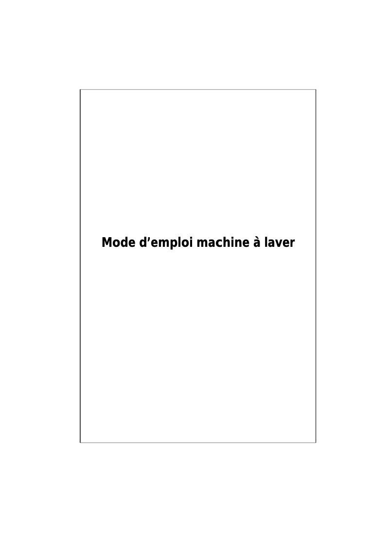 Page 1 de la notice Manuel utilisateur Clayton CL606AJ