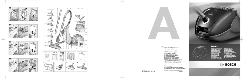 Image de la première page du manuel de l'appareil BSGL32115