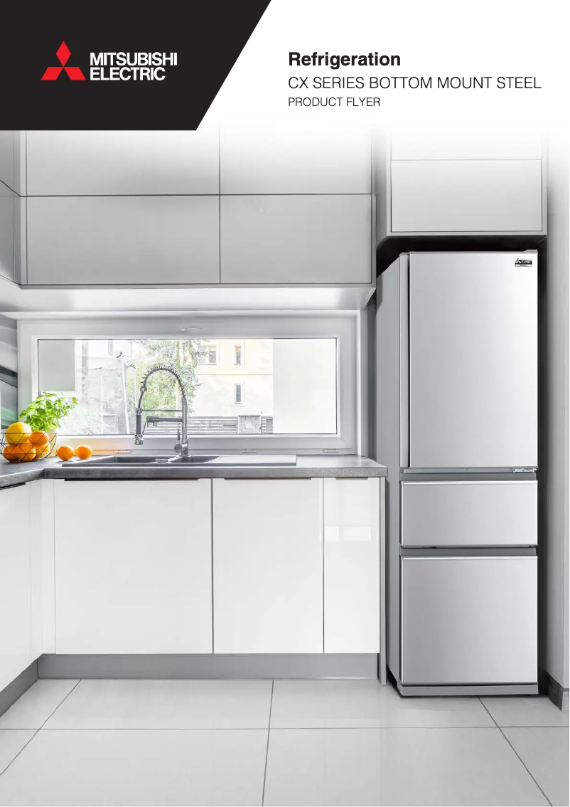 Page 1 de la notice Fiche technique Mitsubishi MR-CX402EJ-R-A2