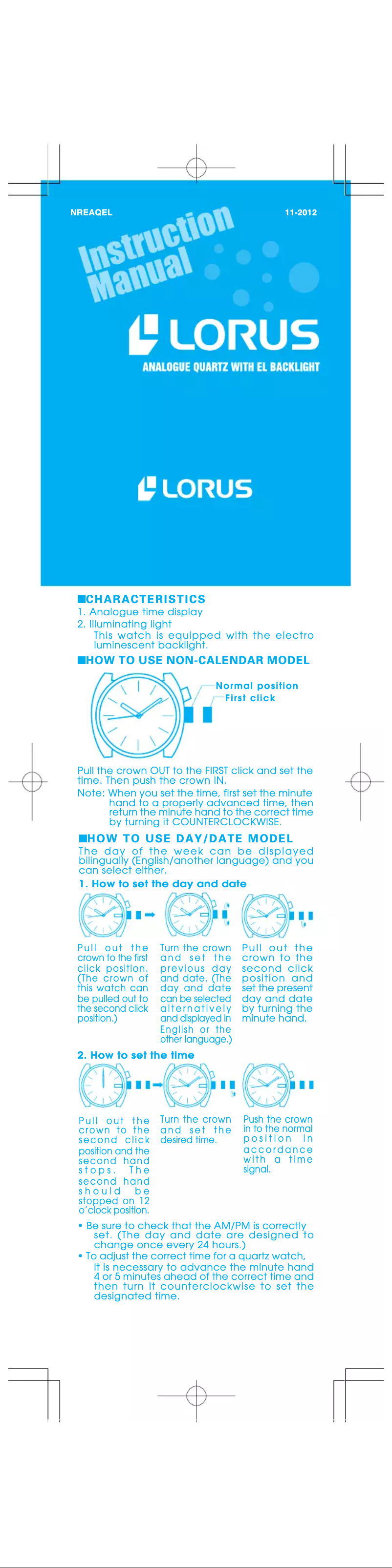 Image de la première page du manuel de l'appareil Djokovic Foundation R2363LX9