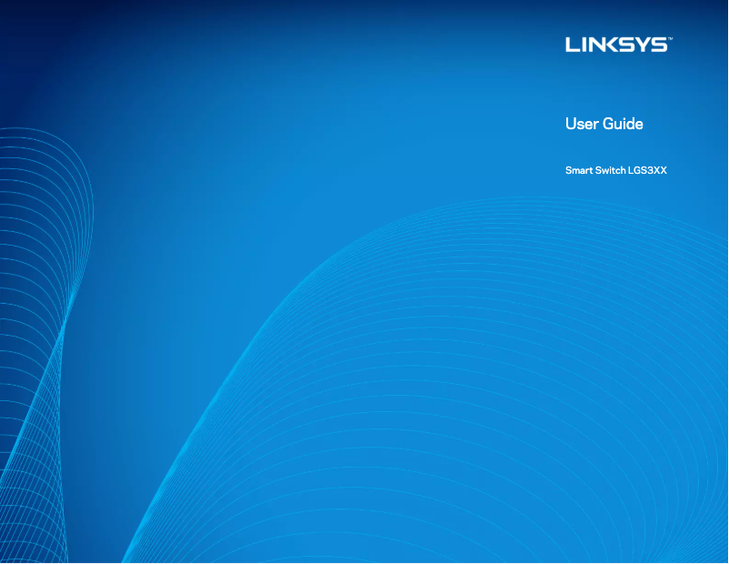 Page 1 de la notice Manuel utilisateur Linksys LGS308MP