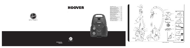 Page n°1 - Manuel utilisateur Hoover SO60PAR 011