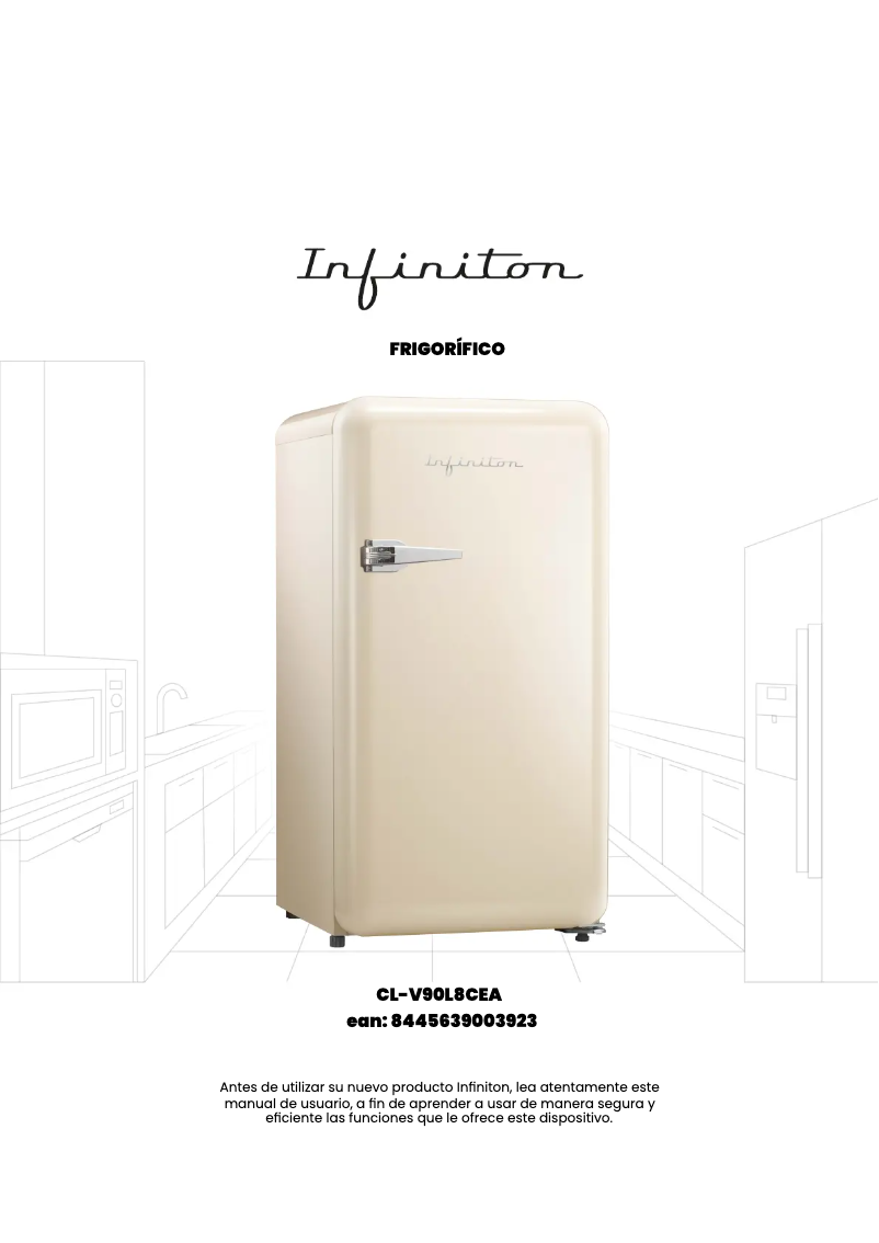 Page n°1 - Manuel utilisateur Infiniton CL-V90L8CEA