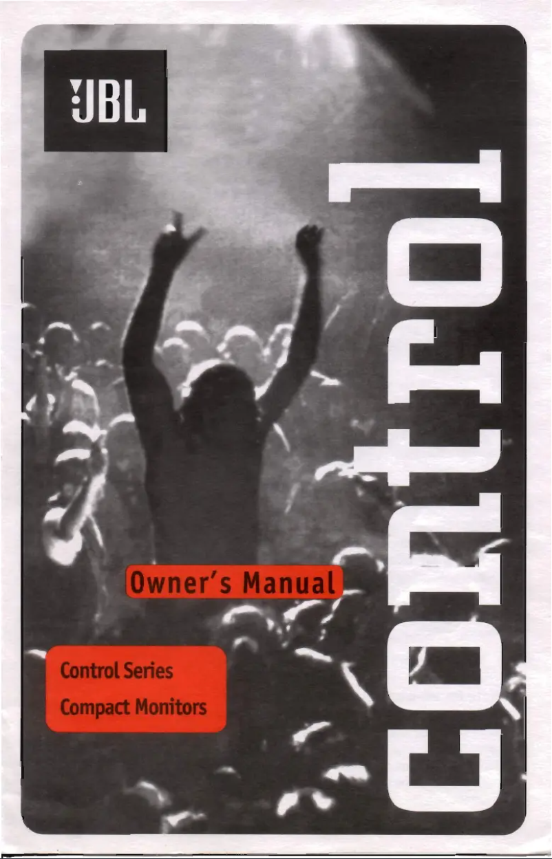 Page 1 de la notice Manuel utilisateur JBL Control CM62