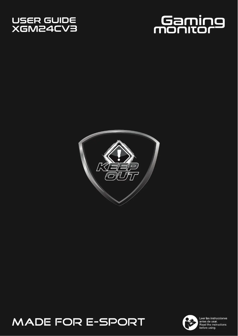 Page 1 de la notice Manuel utilisateur KeepOut XGM24CV3