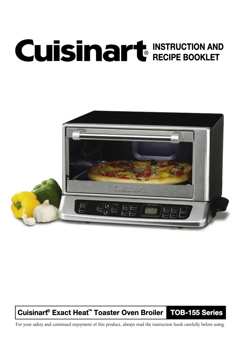 Page n°1 - Manuel utilisateur Cuisinart TOB-155