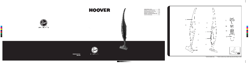 Página 1 del manual Manual de usuario Hoover Syrene SR71_SB01011